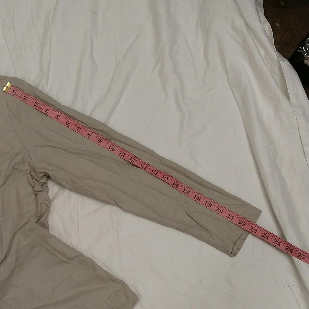 Taupe color blazer - Picture 10 of 15